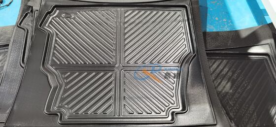 1400-1800mm TPE TPV TPR Araba Paspası Makinesi Vakum Şekillendirme Levha Yapma Makinesi