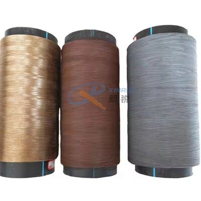 Tek Çift Renkli Yüksek Hızlı PVC Kaplama Yarn Perde için Polyester Yarn Yapma Makinesi