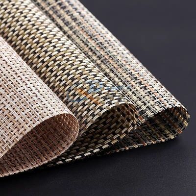 Tek Çift Renkli Yüksek Hızlı PVC Kaplama Yarn Perde için Polyester Yarn Yapma Makinesi