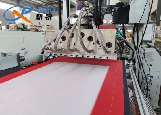 Dikey 600mm 800mm PP Dokuma Kumaş Yapma Makinesi