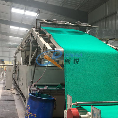 400kg / H Köpük Destek PVC Bobin Plastik Mat Yapma Makinesi