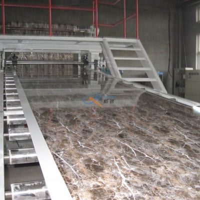 1220mm UV Kaplama Yapay PVC Mermer Levha Yapma Makinesi