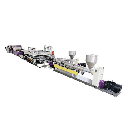 1220mm 12mm İnşaat Kurulu Pp Levha Yapma Makinesi