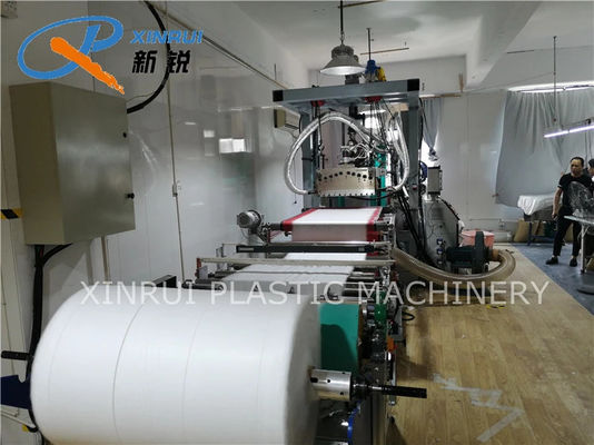 BFE95 BFE99 Meltblown Nonwoven Kumaş Yapma Makinesi Elektrikli Isıtma