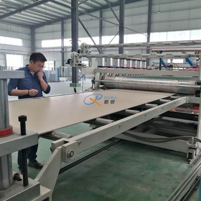 Çift Vidalı WPC PVC Köpük Levha Yapma Makinesi