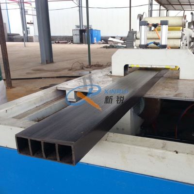 CE 380V Suya Dayanıklı WPC Zemin Kaplaması Plastik Profil Makinası