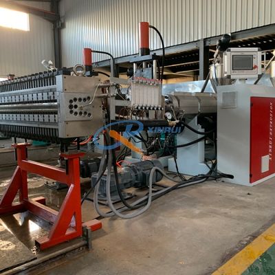 18mm Polipropilen PP İçi Boş İnşaat Kalıbı Üretim Hattı Tek Vidalı